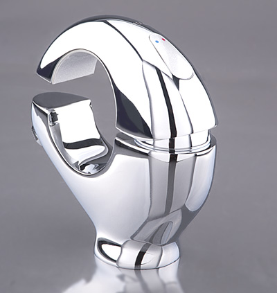 WASSERHAHN BADEZIMMER DESIGNER CHROME ARMATUR W50 | eBay